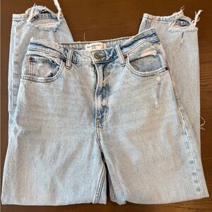 Abercrombie & Fitch Light Blue Straight Leg Jeans